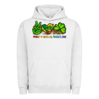 Pigment Lunar Rock peace love st patty's day Urban Hoodie - Artiststas