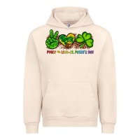 Sandshell peace love st patty's day Urban Hoodie - Artiststas