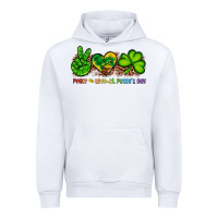White peace love st patty's day Urban Hoodie - Artiststas
