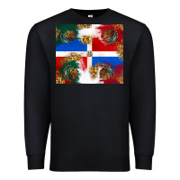 Black Mexican and Dominican Republic Premium Sweatshirt - texasbilliewilder