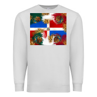 Dove Grey Mexican and Dominican Republic Premium Sweatshirt - texasbilliewilder