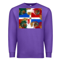 Purple Mexican and Dominican Republic Premium Sweatshirt - texasbilliewilder