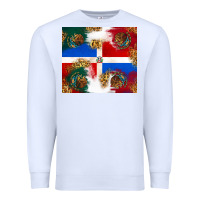 White Mexican and Dominican Republic Premium Sweatshirt - texasbilliewilder