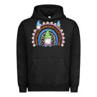 Pigment Black easter gnome rainbow Urban Hoodie - Artiststas