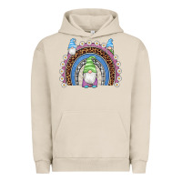 Pigment French Oak easter gnome rainbow Urban Hoodie - Artiststas