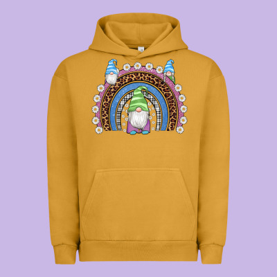 Easter Gnome Rainbow Urban Hoodie Designed By Artiststas