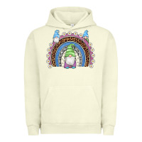 Pigment Pistachio easter gnome rainbow Urban Hoodie - Artiststas