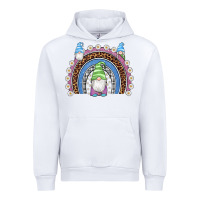 White easter gnome rainbow Urban Hoodie - Artiststas