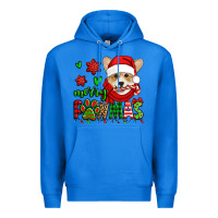 True Royal merry pawmas christmas corgi Premium Hoodie - Jasminsmagicworld