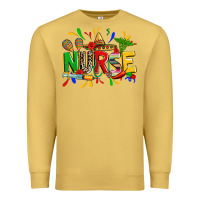Antique Gold cinco de mayo nurse Premium Sweatshirt - Zillion Design Studio