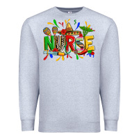 Heather Grey cinco de mayo nurse Premium Sweatshirt - Zillion Design Studio