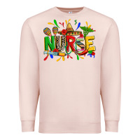 Pale Pink cinco de mayo nurse Premium Sweatshirt - Zillion Design Studio