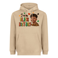 Mushroom i am black history afro black boy child juneteenth Heavyweight Hoodie - texasbilliewilder