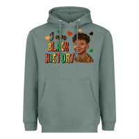 Sage i am black history afro black boy child juneteenth Heavyweight Hoodie - texasbilliewilder