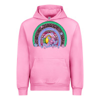 Fuchsia Pink easter egg rainbow Urban Hoodie - Artiststas