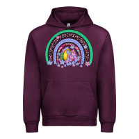 Mauve Wine easter egg rainbow Urban Hoodie - Artiststas