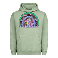 Pigment Oil Green easter egg rainbow Urban Hoodie - Artiststas