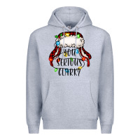 Heather Grey you serious clark Premium Hoodie - Jasminsmagicworld