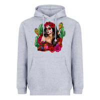Mexico Girl Heavyweight Hoodie | Teevron