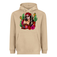 Mushroom mexico girl Heavyweight Hoodie - Zillion Design Studio