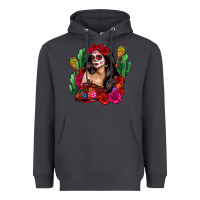 Smoke mexico girl Heavyweight Hoodie - Zillion Design Studio