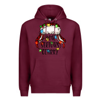 Burgundy you serious clark Premium Hoodie - Jasminsmagicworld