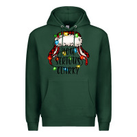 Sports Green you serious clark Premium Hoodie - Jasminsmagicworld