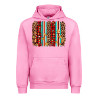 Fuchsia Pink christmas socks cookie leopard brushstroke Urban Hoodie - AdoDesignShop