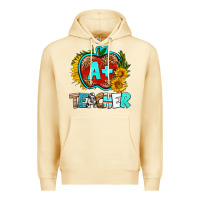 Pina Colada a+ teacher apple Premium Hoodie - BundleAndBundleShop