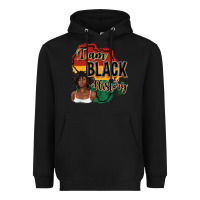 Black i am black history Heavyweight Hoodie - texasbilliewilder