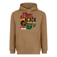 Toasted Coconut i am black history Heavyweight Hoodie - texasbilliewilder