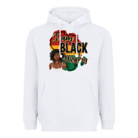 White i am black history Heavyweight Hoodie - texasbilliewilder