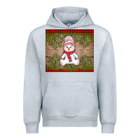 Heather Grey Christmas snowman Urban Hoodie - AdoDesignShop