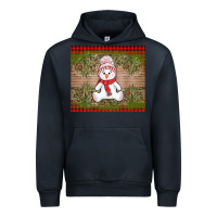 Navy Christmas snowman Urban Hoodie - AdoDesignShop