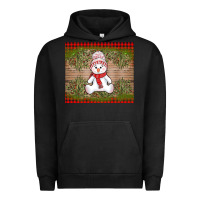 Pigment Black Christmas snowman Urban Hoodie - AdoDesignShop