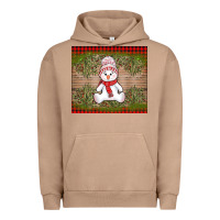 Pigment Burro Christmas snowman Urban Hoodie - AdoDesignShop
