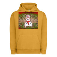 Pigment Peanut Butter Christmas snowman Urban Hoodie - AdoDesignShop