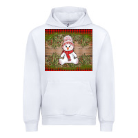 White Christmas snowman Urban Hoodie - AdoDesignShop
