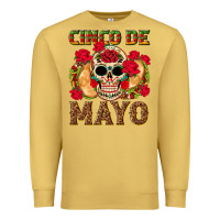 Antique Gold Cinco de Mayo Premium Sweatshirt - texasbilliewilder