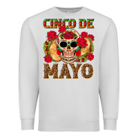 Dove Grey Cinco de Mayo Premium Sweatshirt - texasbilliewilder