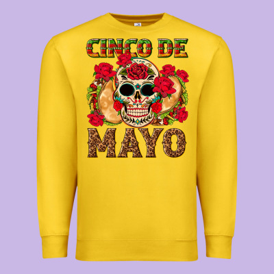 Cinco De Mayo Premium Sweatshirt Designed By Texasbilliewilder