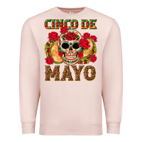 Pale Pink Cinco de Mayo Premium Sweatshirt - texasbilliewilder