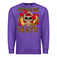 Purple Cinco de Mayo Premium Sweatshirt - texasbilliewilder