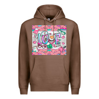 Chestnut watercolor love nurse tumbler Premium Hoodie - BundleAndBundleShop