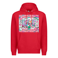 Watercolor Love Nurse Tumbler Premium Hoodie | Teevron