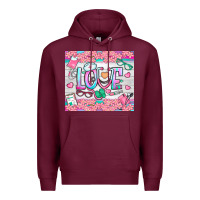 Watercolor Love Nurse Tumbler Premium Hoodie | Teevron
