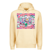 Pina Colada watercolor love nurse tumbler Premium Hoodie - BundleAndBundleShop