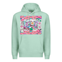 Seafoam watercolor love nurse tumbler Premium Hoodie - BundleAndBundleShop