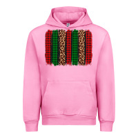 Fuchsia Pink christmas glitter leopard brushstroke Urban Hoodie - AdoDesignShop
