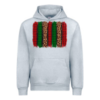 Heather Grey christmas glitter leopard brushstroke Urban Hoodie - AdoDesignShop
